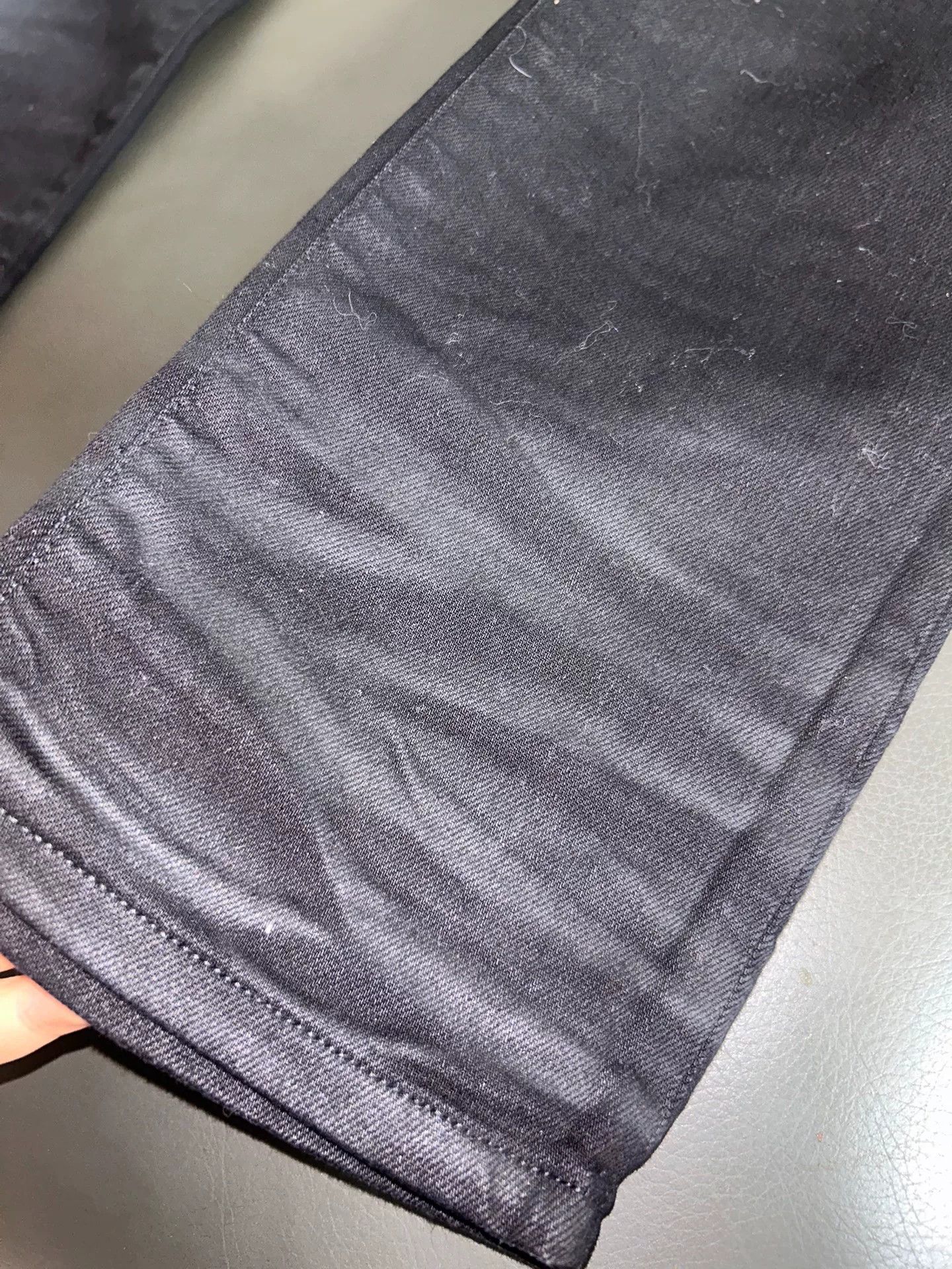 Saint Laurent Paris Saint Laurent Black Denim Skinny Pants Size US 33 - 5 Thumbnail