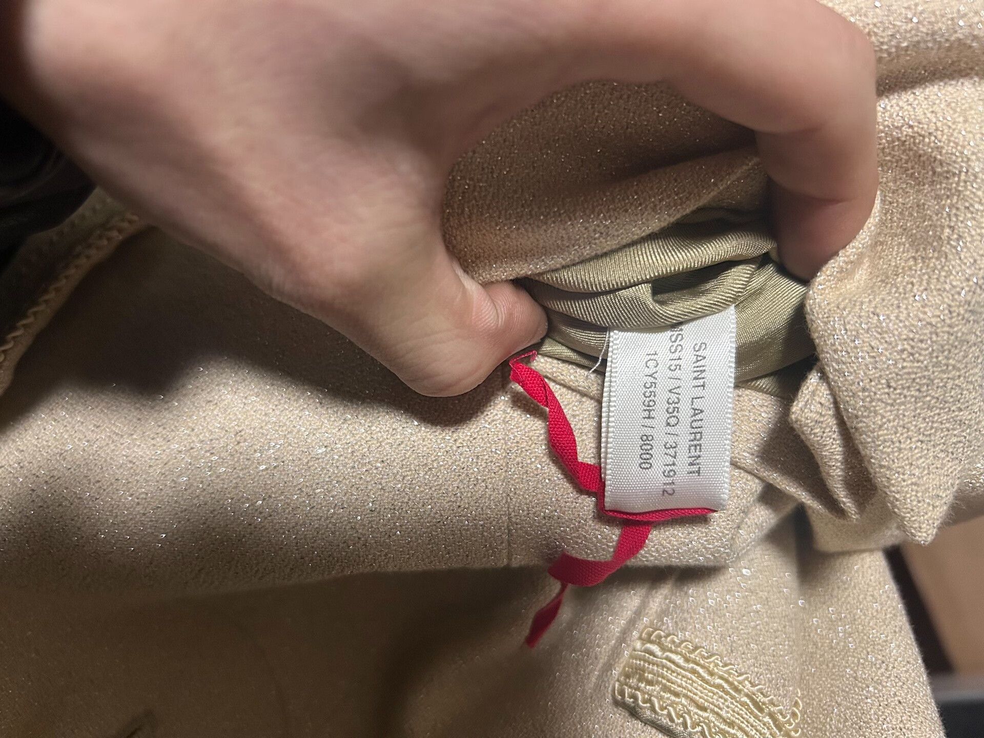 Saint Laurent Paris saint laurent psych rock blazer prototype Size US L / EU 52-54 / 3 - 7 Thumbnail