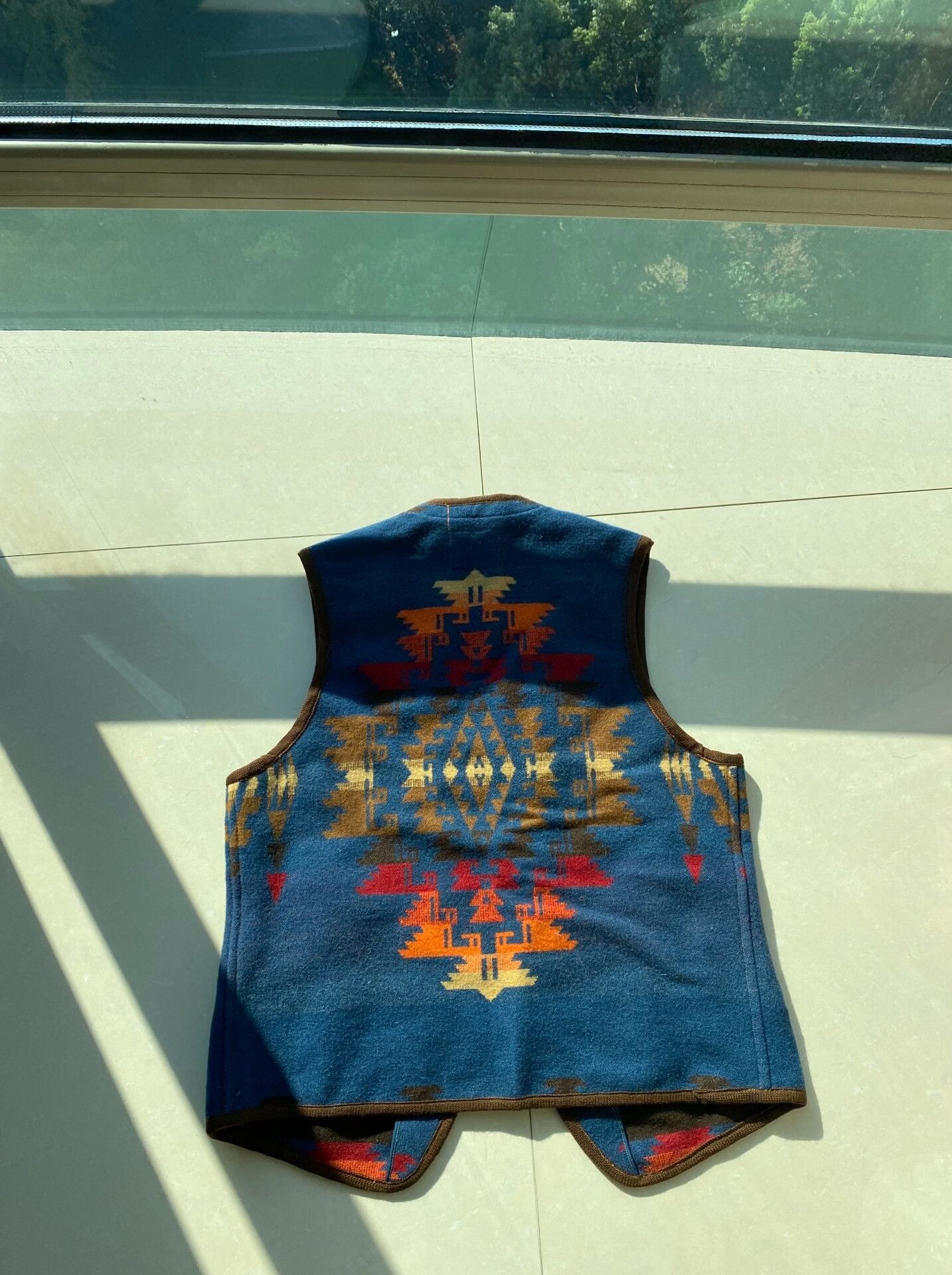 Freewheelers Freewheelers Navajo Pattern Wool Vest for Men Size US S / EU 44-46 / 1 - 2 Thumbnail