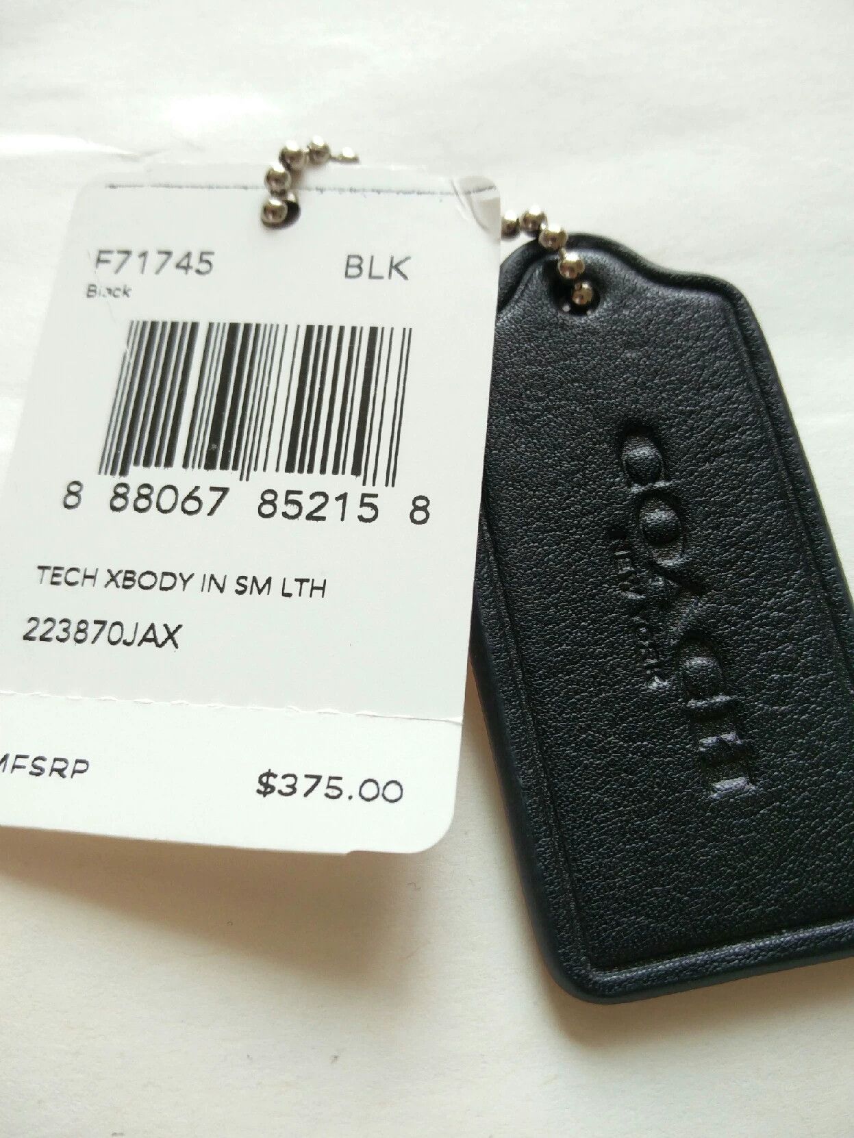Coach coach men's leather shoulder bag Size ONE SIZE - 9 Thumbnail