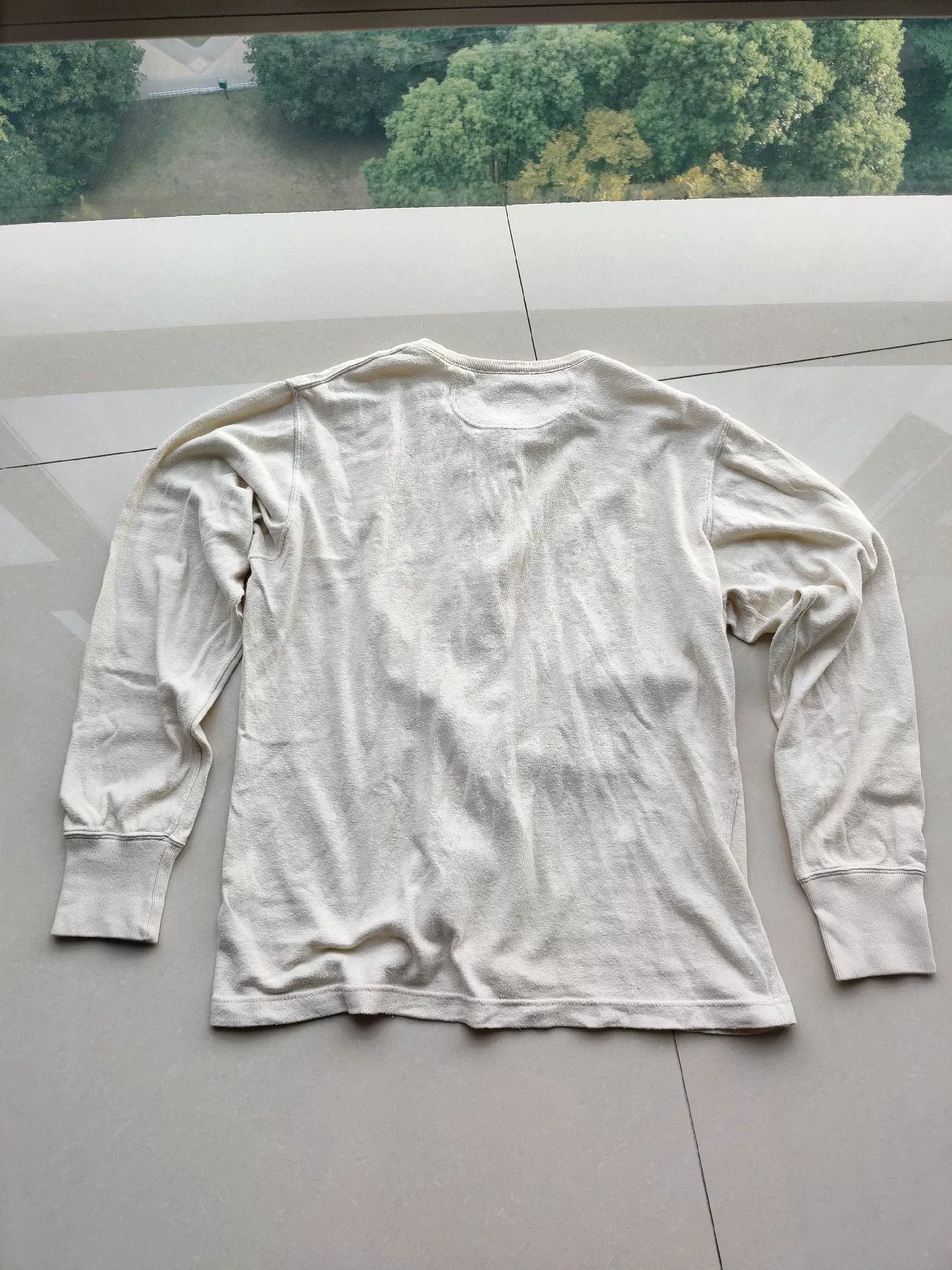 Freewheelers freewheelers henley long sleeve shirt 36 Size US M / EU 48-50 / 2 - 2 Thumbnail