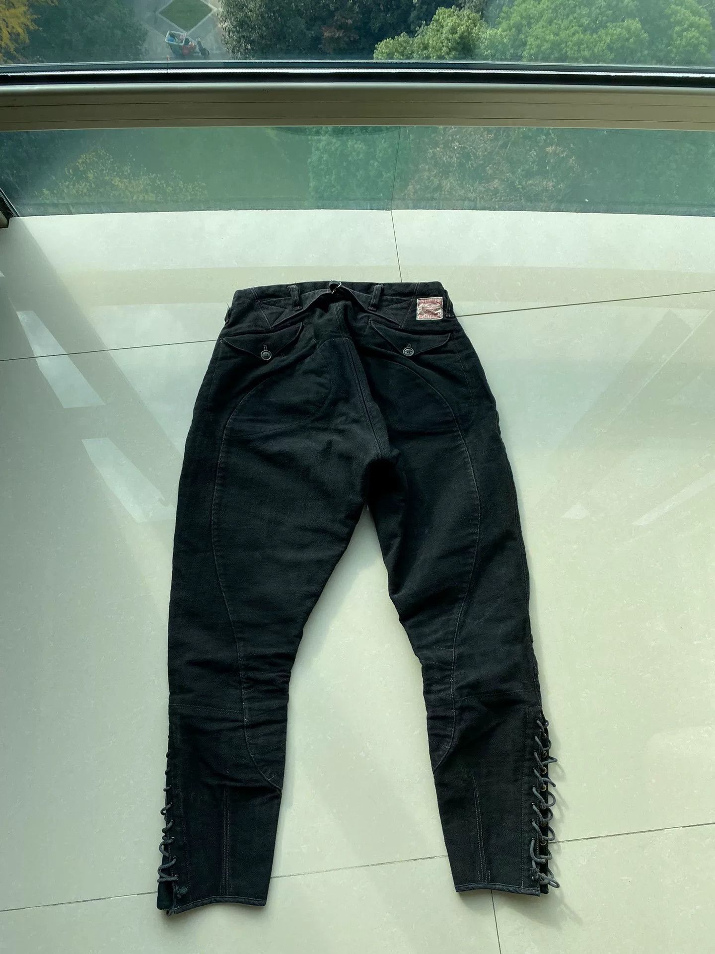 Freewheelers freewheelers black bootlegger pants Size US 28 / EU 44 - 2 Thumbnail