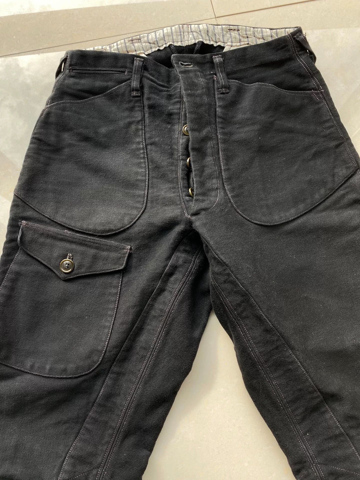 Freewheelers freewheelers black bootlegger pants Size US 28 / EU 44 - 5 Thumbnail