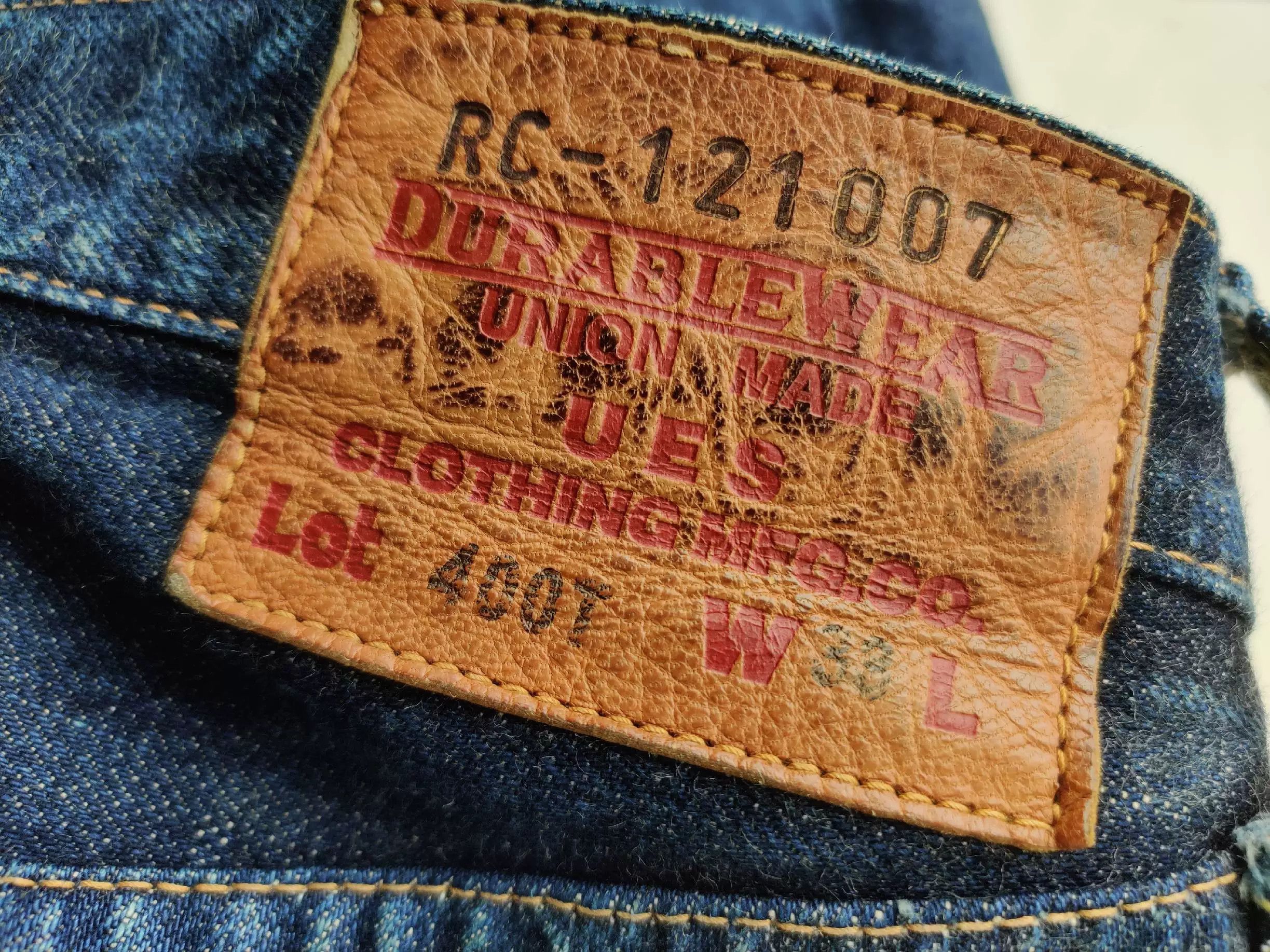 Evisu levis red ear denim pants, limited edition Size US 31 - 2 Thumbnail