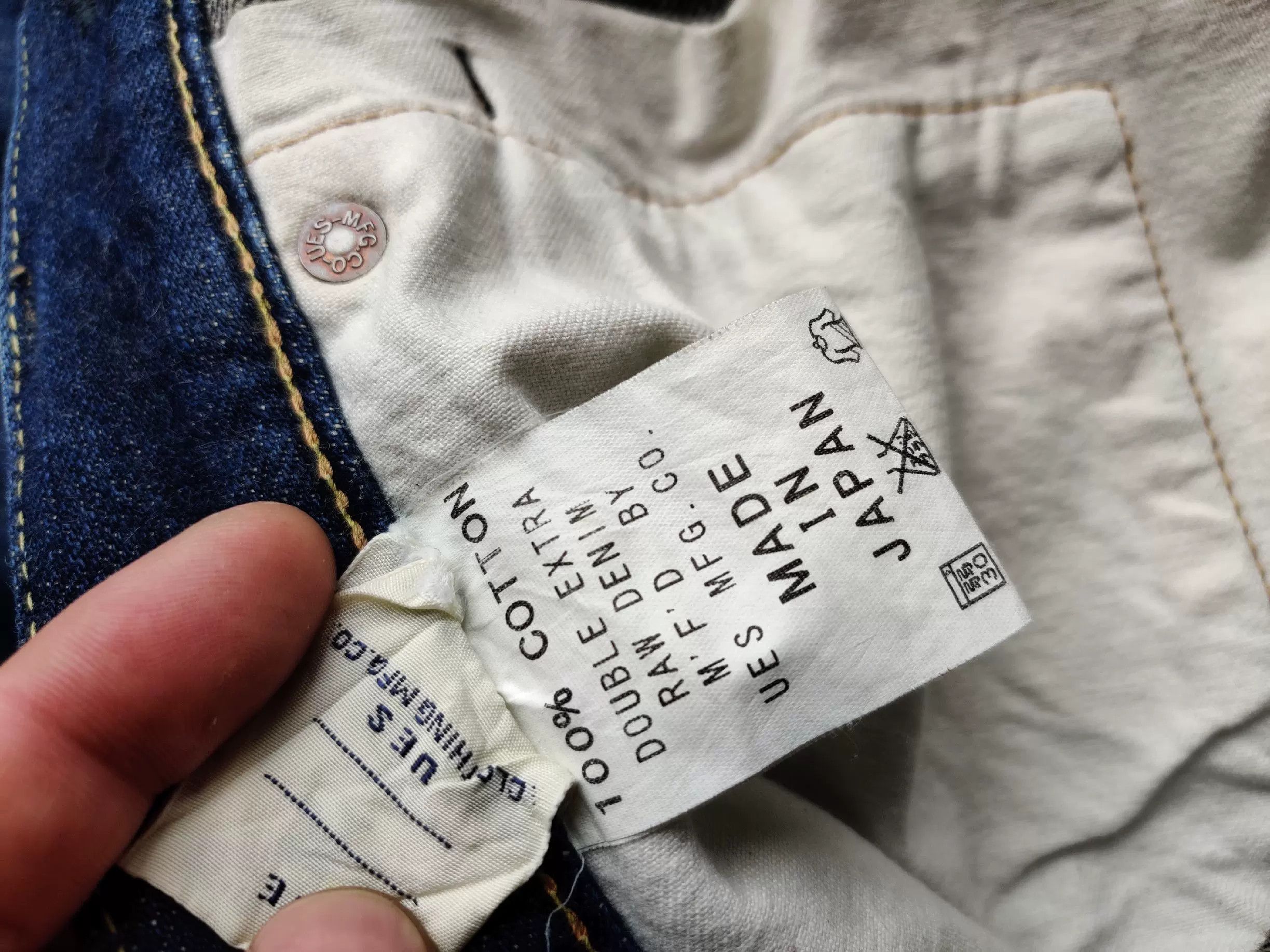 Evisu levis red ear denim pants, limited edition Size US 31 - 3 Thumbnail