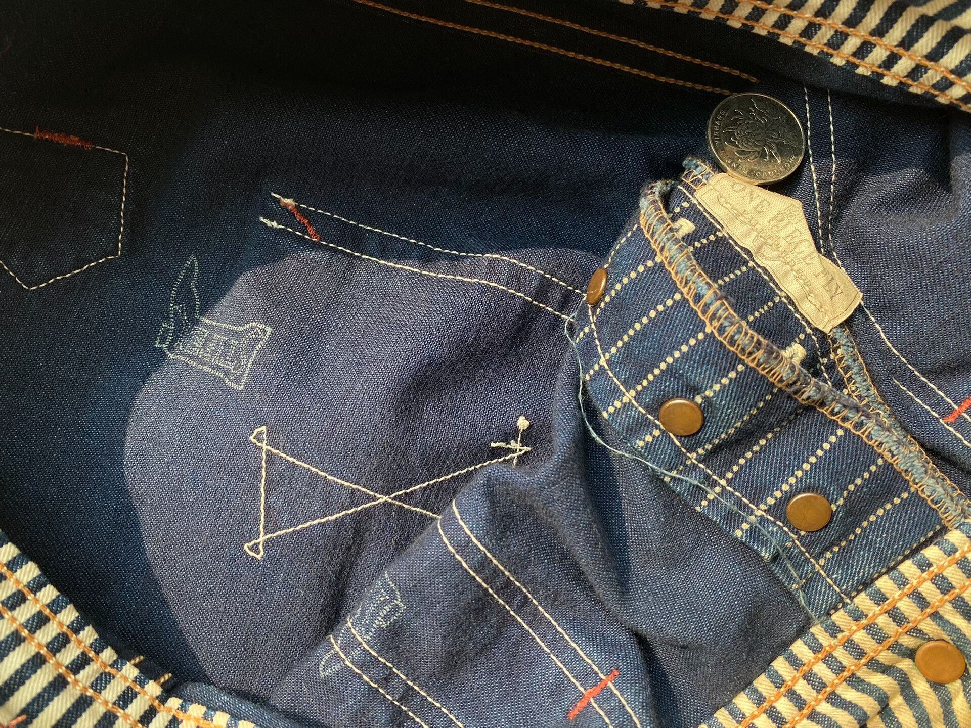 Freewheelers bootleggers wahbash miner pants Size US 30 / EU 46 - 7 Thumbnail