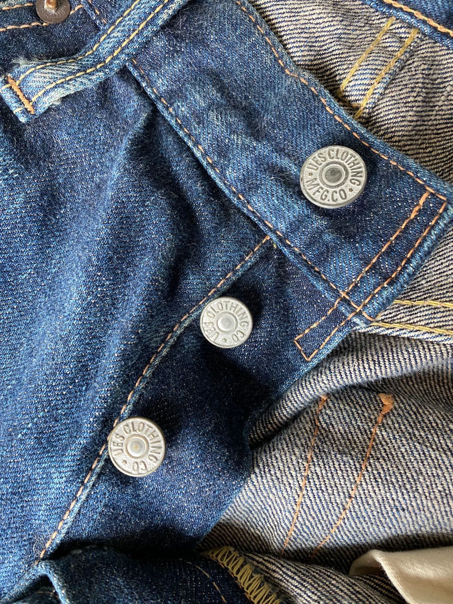 UES Japan beautiful japanese red ear denim pants Size US 27 - 6 Thumbnail