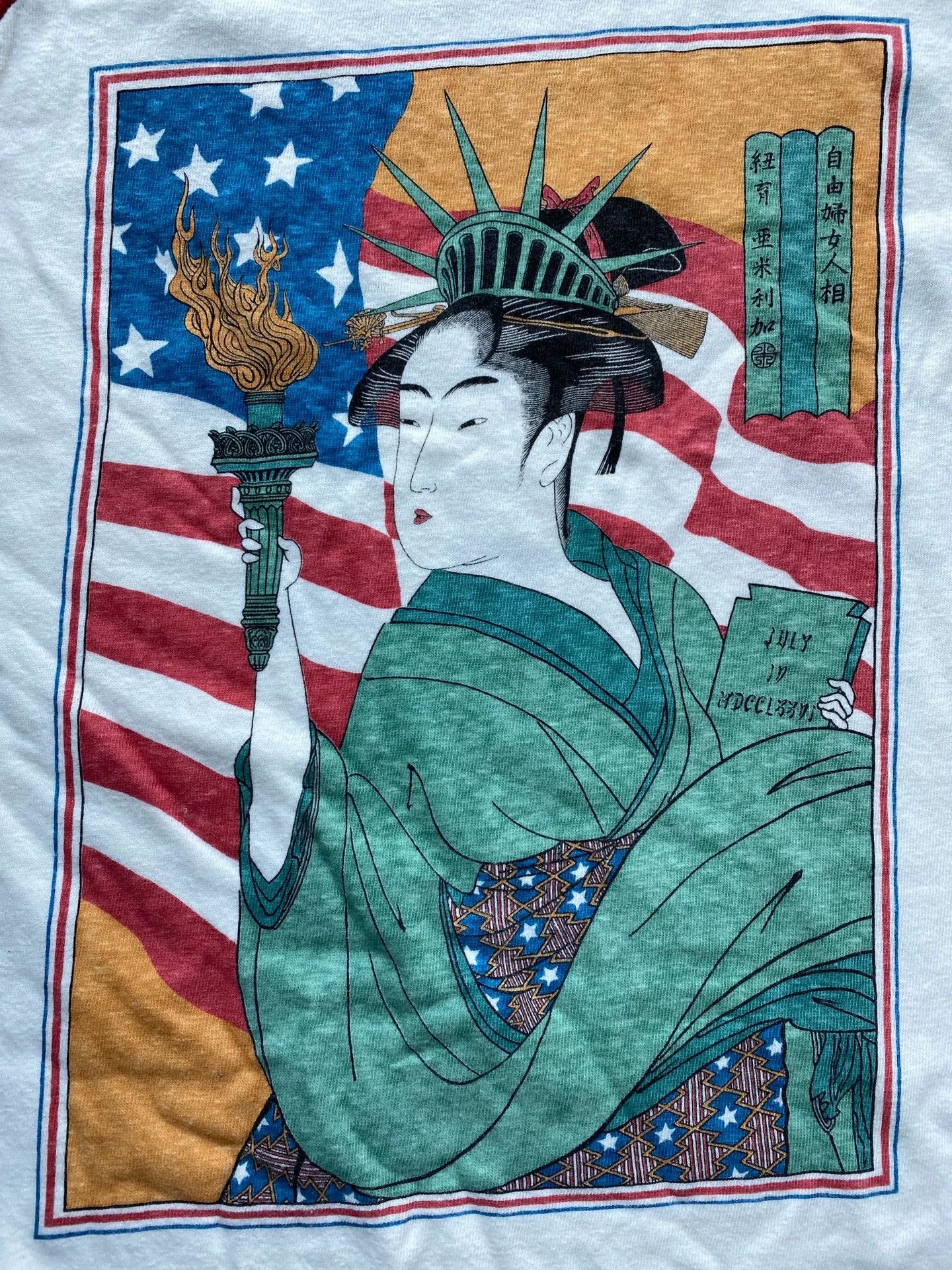 Freewheelers bootleggers 7分袖 patriotic graphic tee Size L / US 10 / IT 46 - 3 Thumbnail