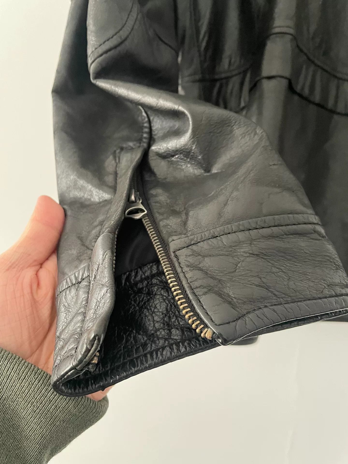 Diesel diesel leather jacket with multiple zippers Size US XXL / EU 58 / 5 - 5 Thumbnail