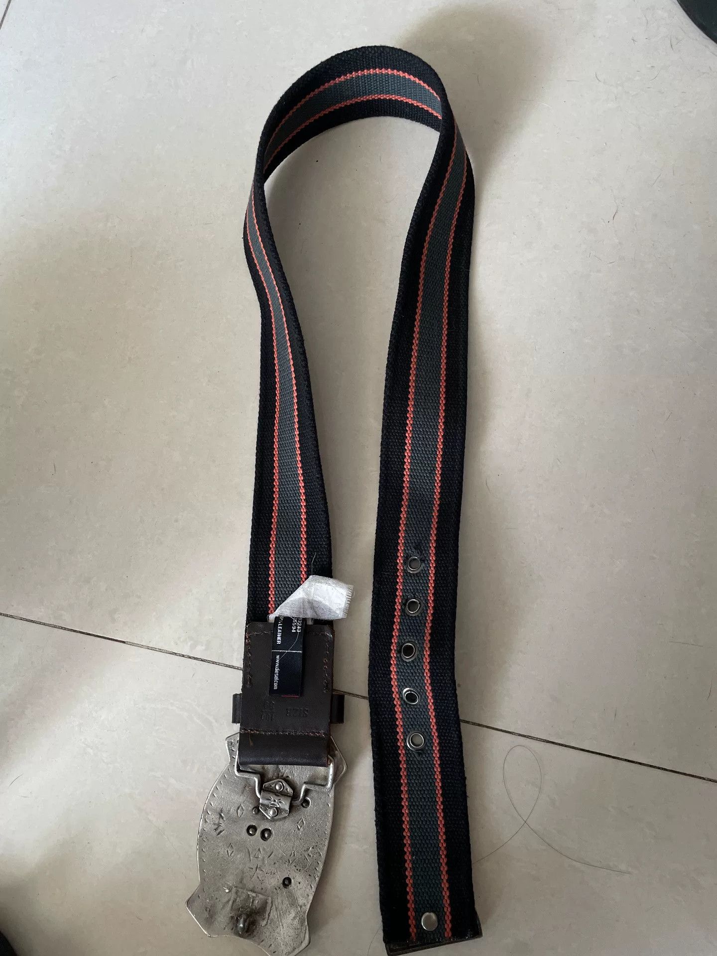 Diesel vintage diesel metal buckle waist belt Size ONE SIZE - 2 Thumbnail