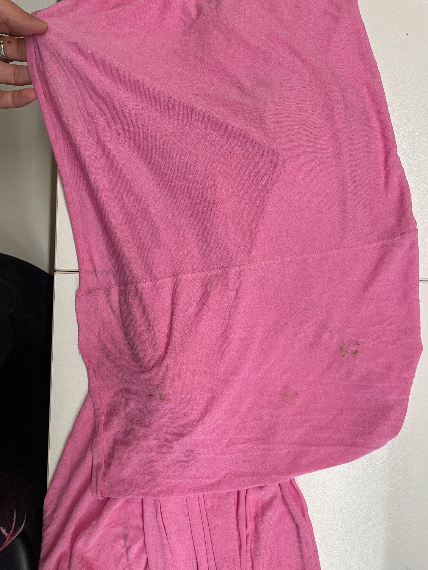 Rick Owens pink draped jersey maxi dress by rick owens Size M / US 6-8 / IT 42-44 - 7 Thumbnail