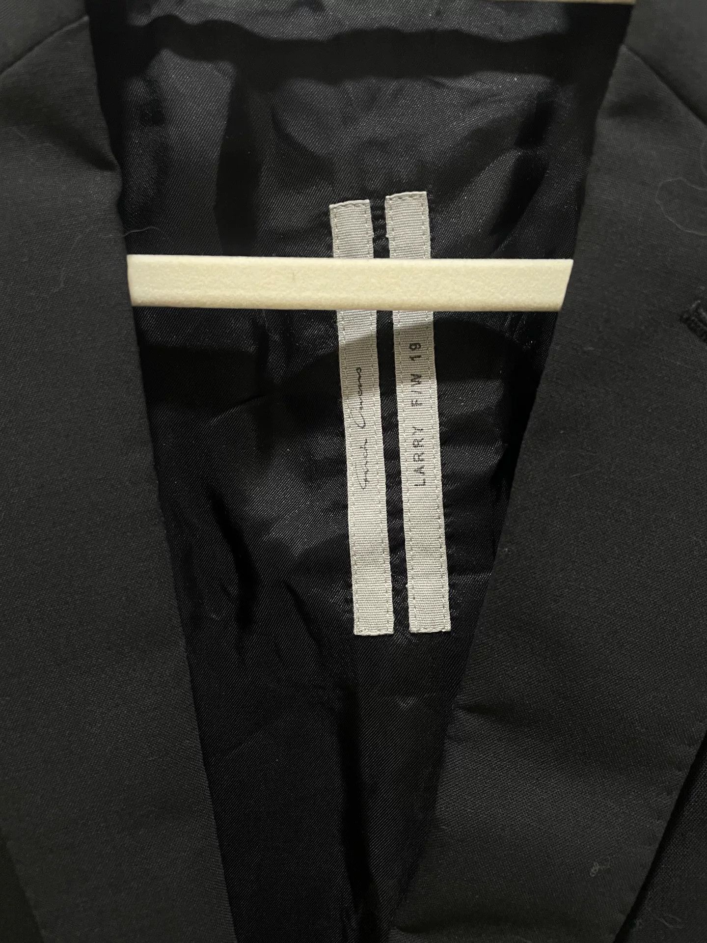 Rick Owens rick owens classic black suit jacket size 50 Size US L / EU 52-54 / 3 - 6 Thumbnail