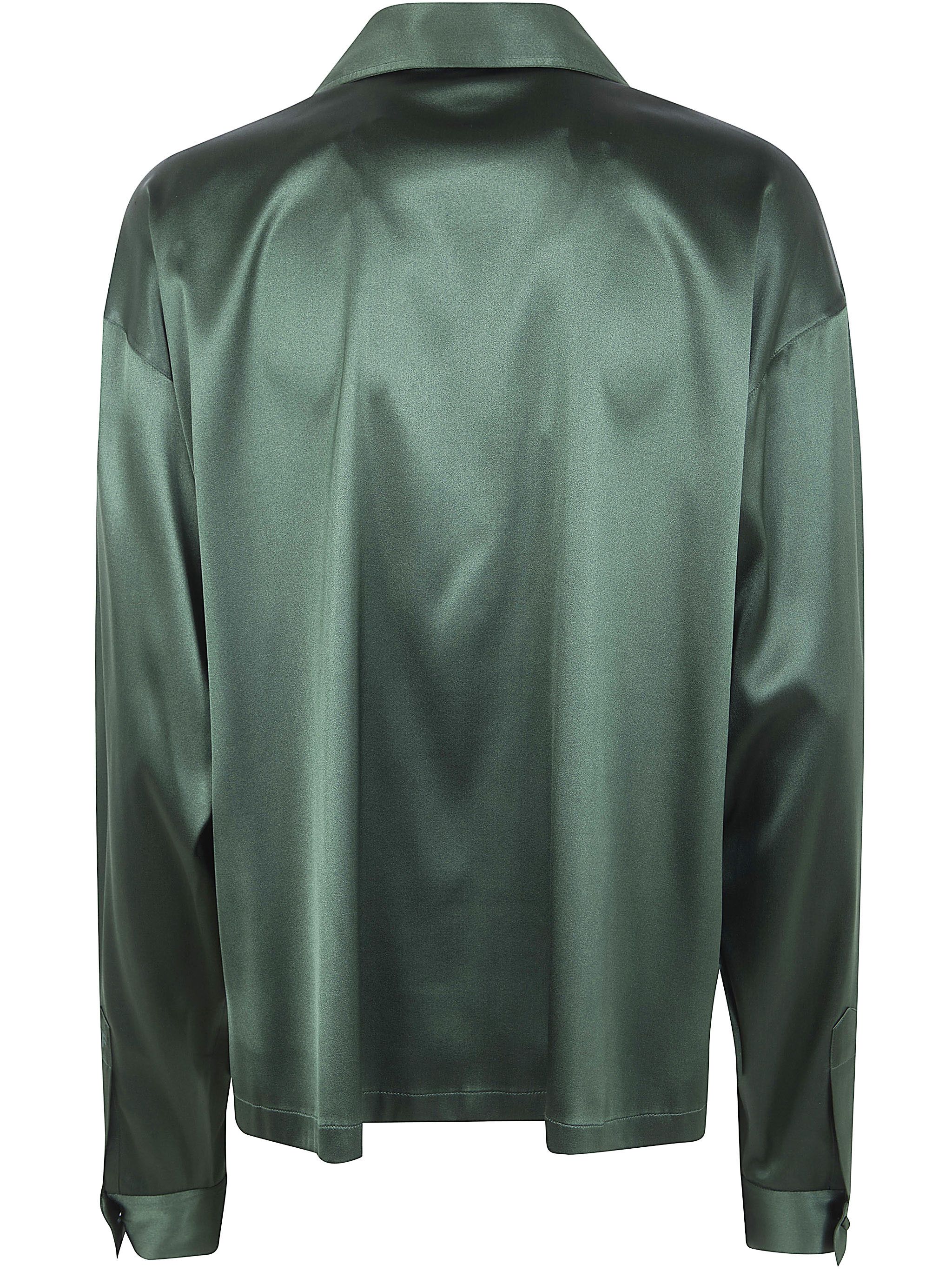 Tom Ford STRETCH SILK SATIN POLO Size M / US 6-8 / IT 42-44 - 7 Thumbnail