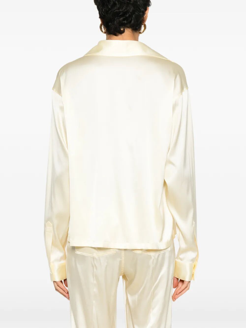 Tom Ford STRETCH SILK SATIN POLO Size M / US 6-8 / IT 42-44 - 5 Thumbnail