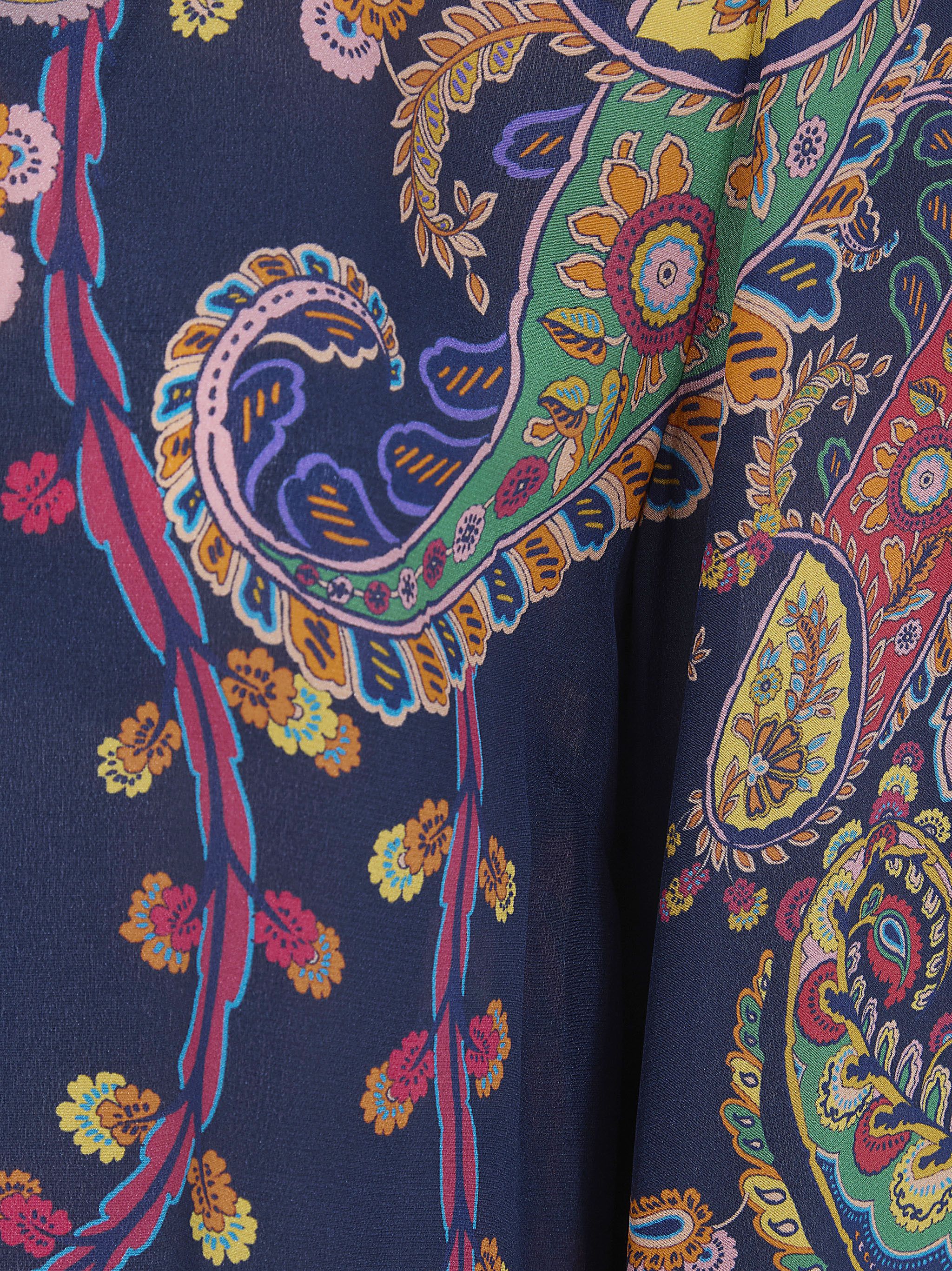 Etro PRINTED SCARF CAPE Size XL / US 12-14 / IT 48-50 - 3 Thumbnail