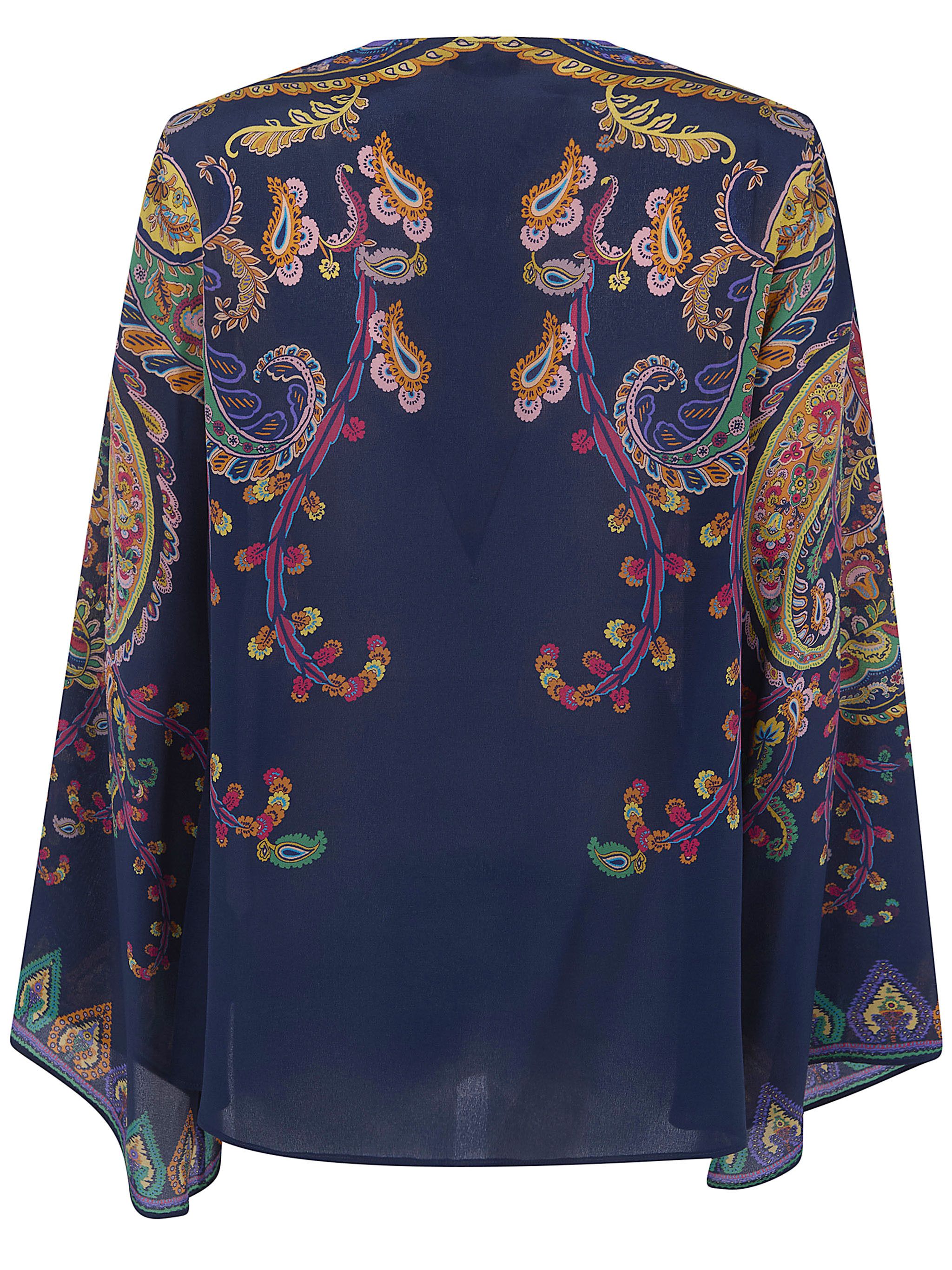 Etro PRINTED SCARF CAPE Size XL / US 12-14 / IT 48-50 - 2 Thumbnail