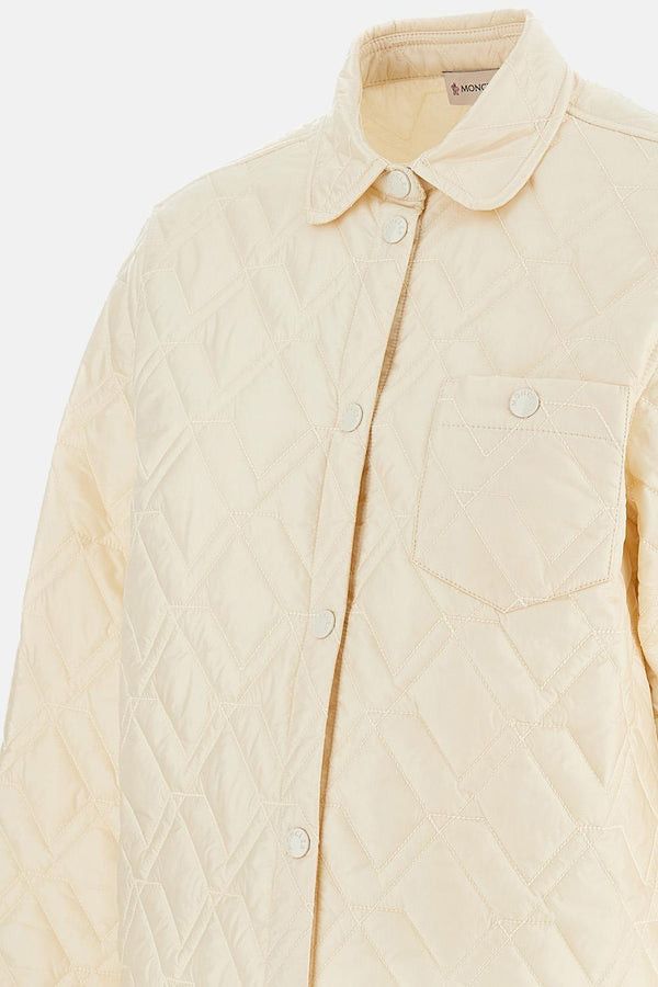 Moncler Quilted Shirt Jacket Size M / US 6-8 / IT 42-44 - 3 Thumbnail