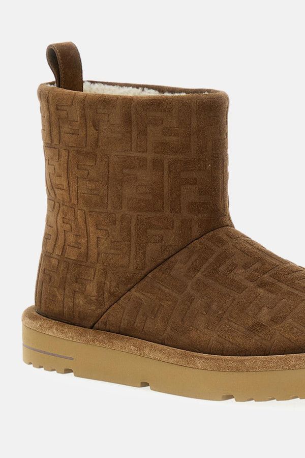Fendi Suede Ankle Boot Size US 10 / EU 43 - 4 Thumbnail