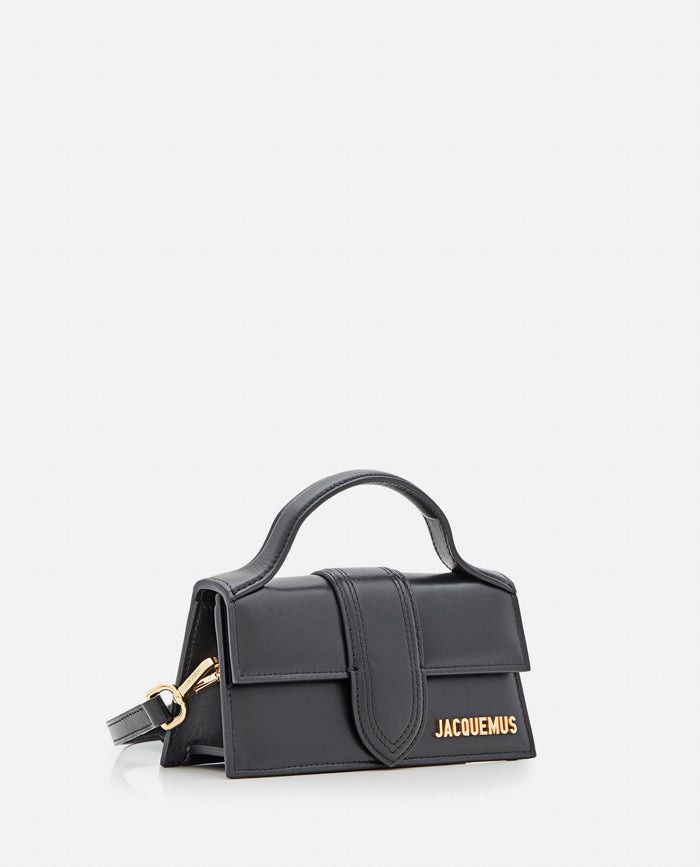 LE BAMBINO leather top handle bag