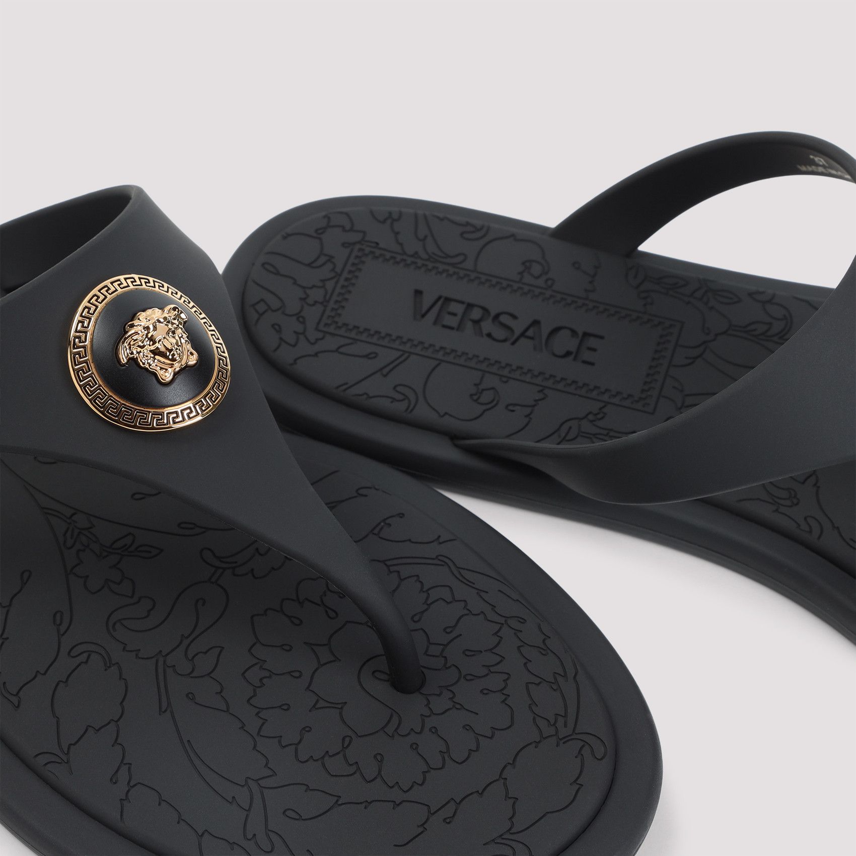 Versace Versace Gomma Slides Size US 7 / IT 37 - 4 Thumbnail
