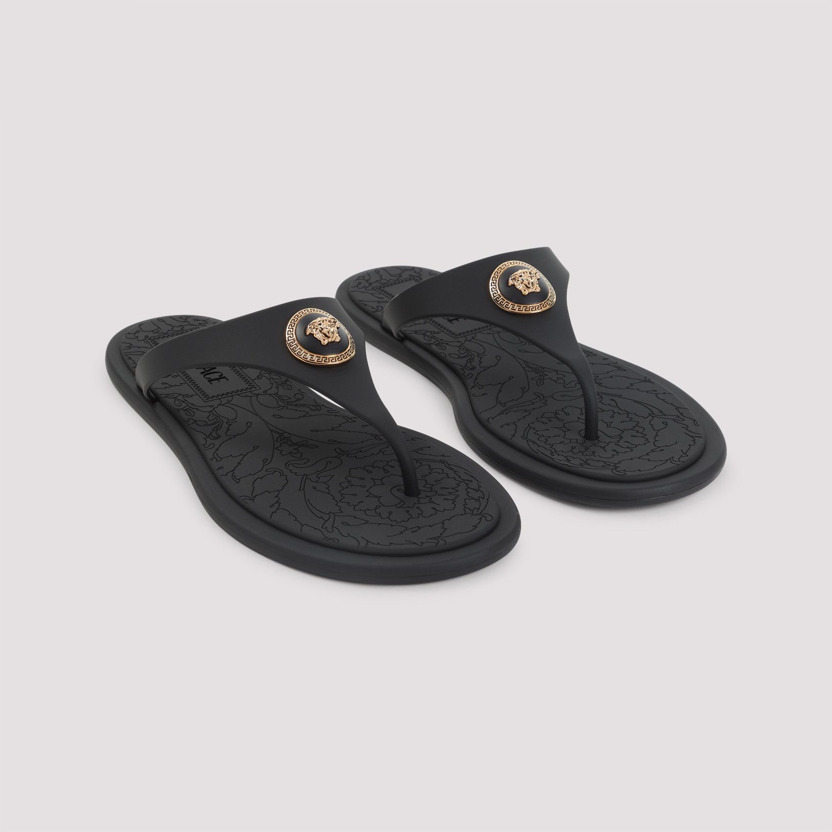 Versace Versace Gomma Slides Size US 7 / IT 37 - 3 Thumbnail