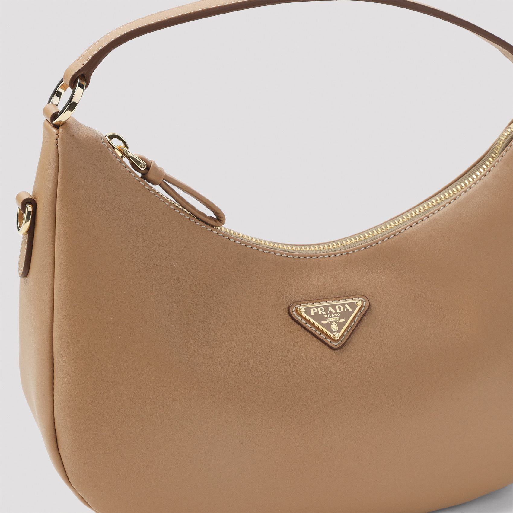 Prada Prada Calf Leather Handbag Size ONE SIZE - 3 Thumbnail