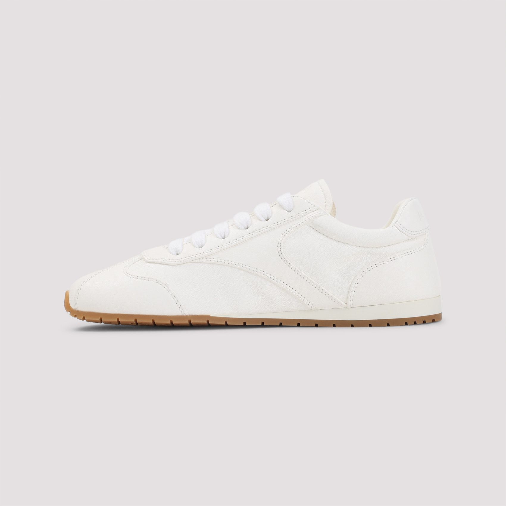 Prada Prada Lamb Leather Sneakers Size US 7 / IT 37 - 2 Thumbnail