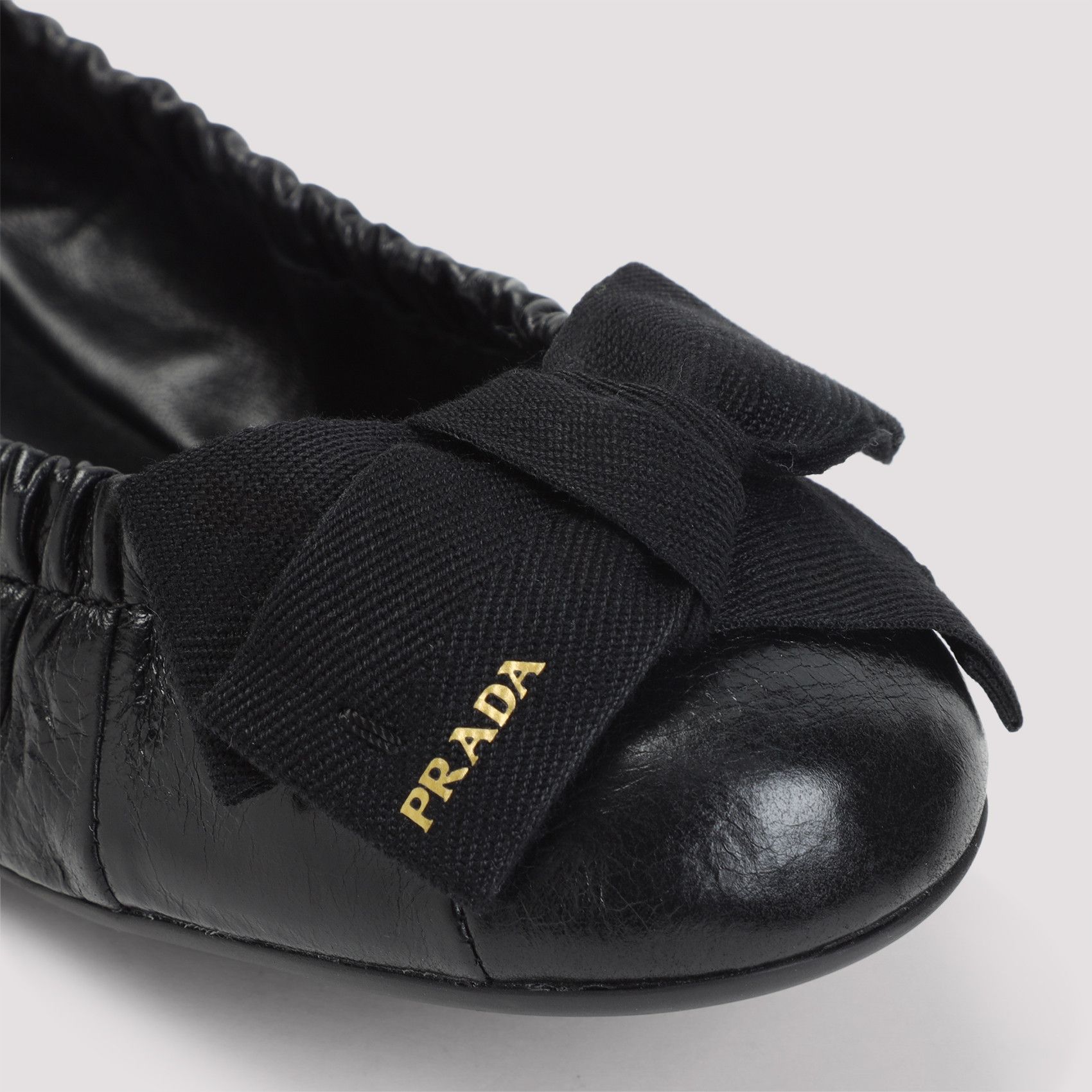Prada Prada Calf Leather Ballerinas Size US 8.5 / IT 38.5 - 4 Thumbnail