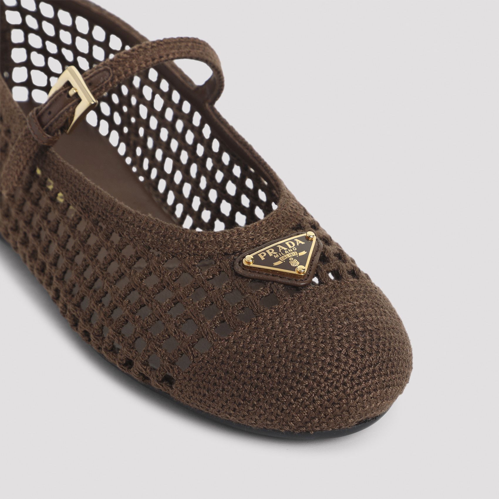 Prada Prada Cotton Ballerinas Size US 9 / IT 39 - 4 Thumbnail