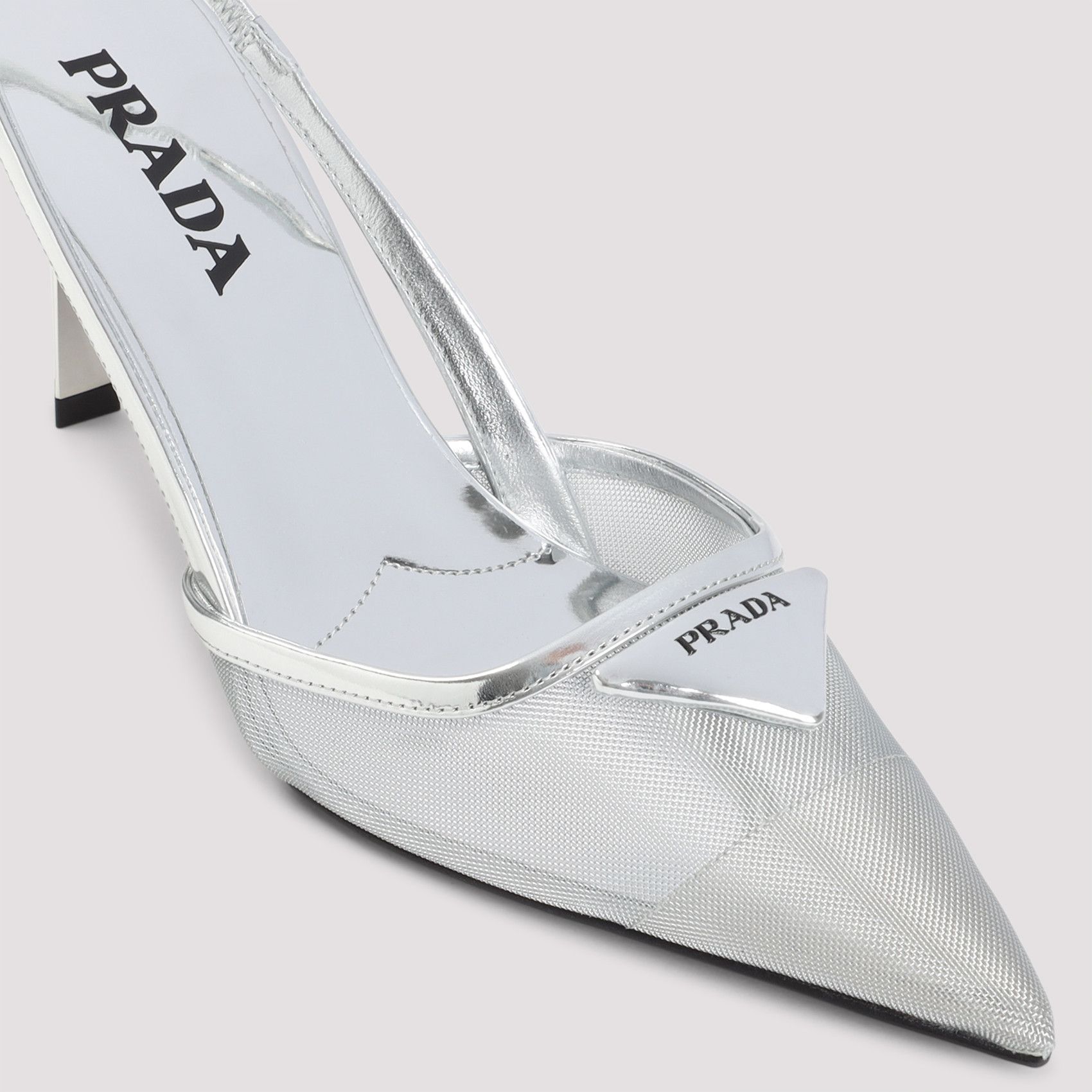 Prada Prada Polyamide Pumps Size US 6 / IT 36 - 4 Thumbnail
