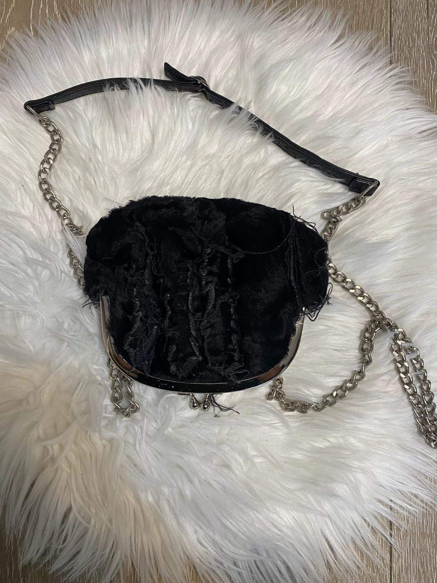 Comme des Garcons Comme des Garcons Tricot Plush Crossbody Bag Size ONE SIZE - 2 Thumbnail