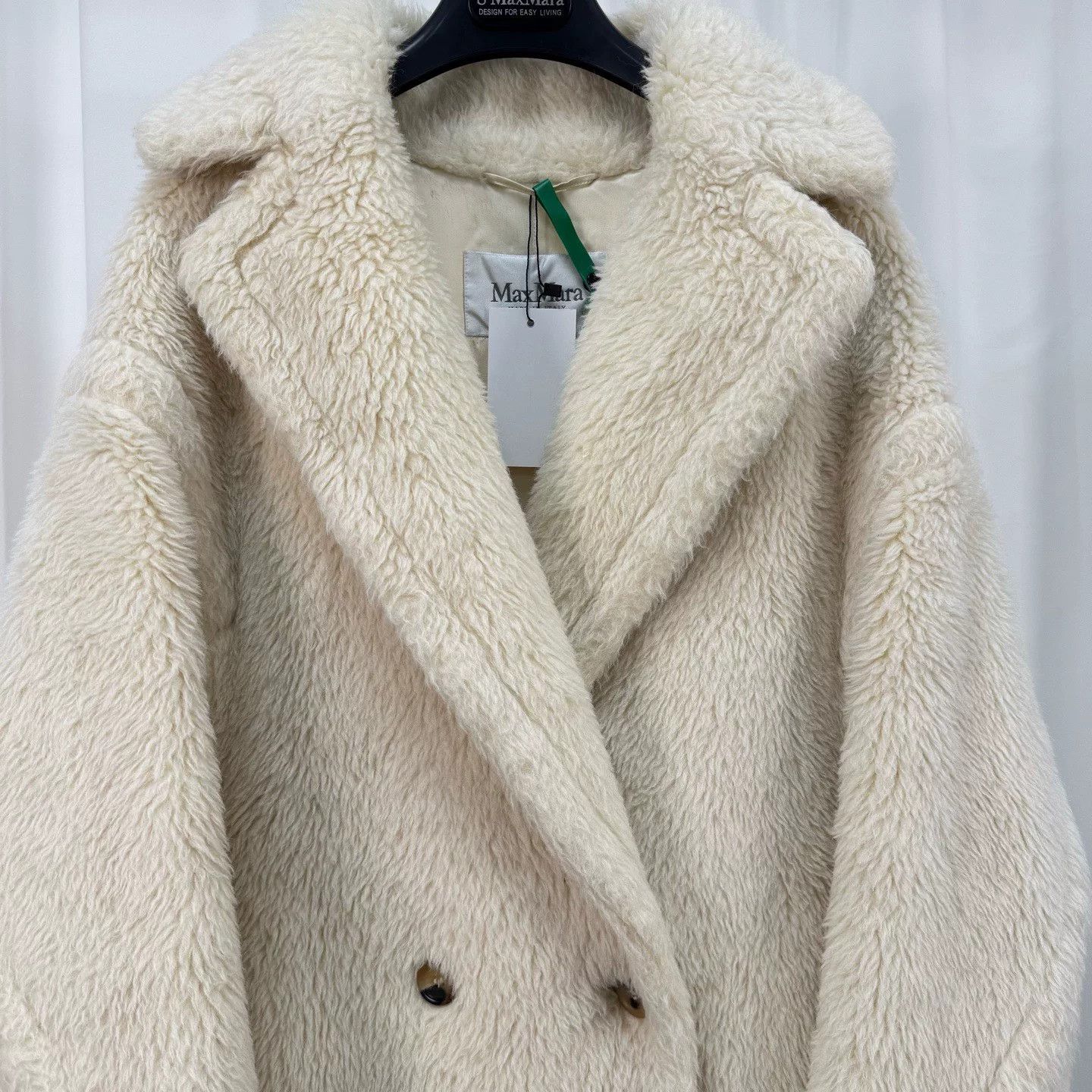 Max Mara Maxmara White Teddy Coat S Size US S / EU 44-46 / 1 - 3 Thumbnail