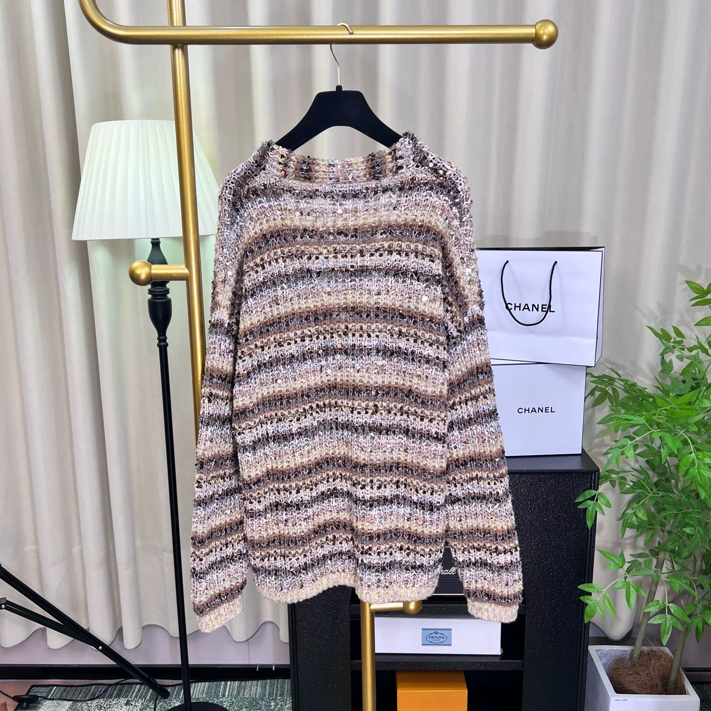 Brunello Cucinelli Brunello Cucinelli Gradient Scale Knit Cardigan Size US XS / EU 42 / 0 - 2 Thumbnail