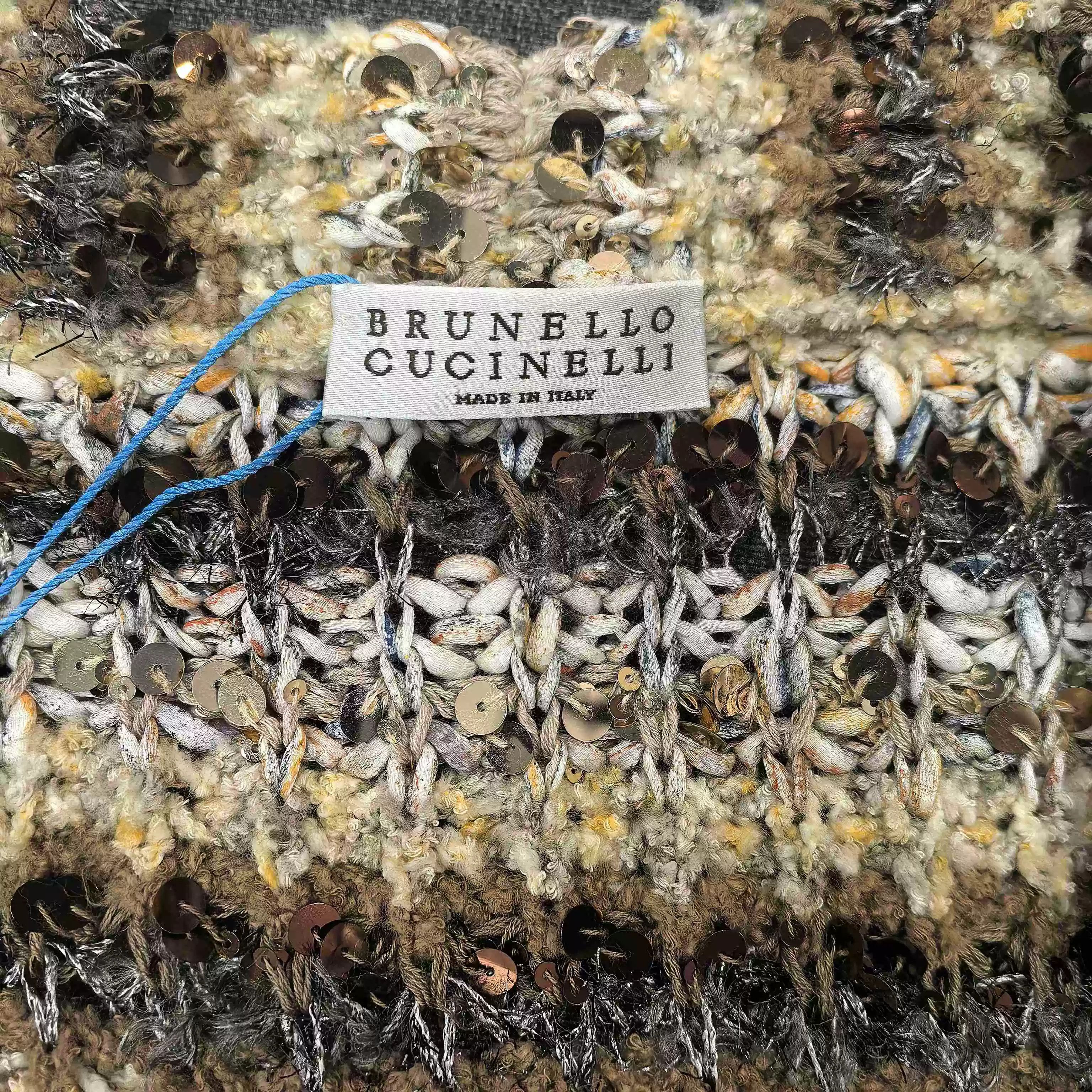 Brunello Cucinelli Brunello Cucinelli Gradient Scale Knit Cardigan Size US XS / EU 42 / 0 - 4 Thumbnail