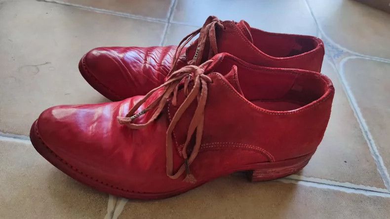 Carol Christian Poell Carol Christian Poell Red Derby Shoes Size US 10 / EU 43 - 3 Thumbnail