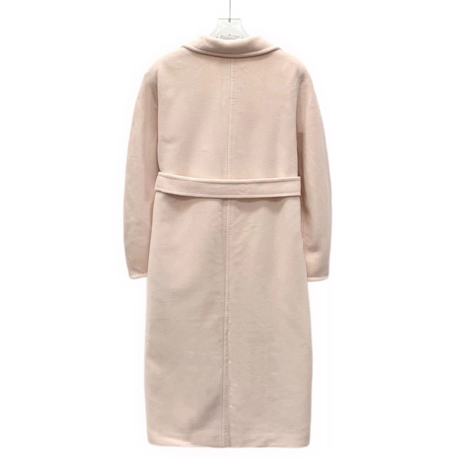 Max Mara maxmara pink wool double-breasted coat Size US XXS / EU 40 - 2 Thumbnail
