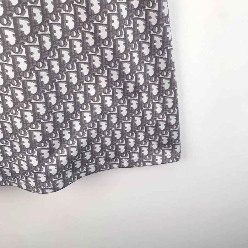 Dior Dior Gray Logo Sleeveless Dress Size US XS / EU 42 / 0 - 4 Thumbnail
