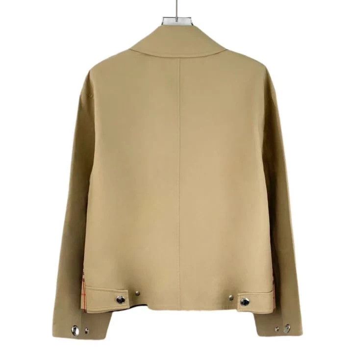 Burberry Burberry Brown Check Cotton Jacket Size US S / EU 44-46 / 1 - 2 Thumbnail