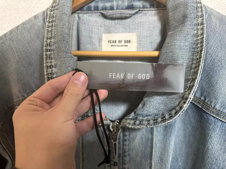 Fear of God Fear of God Season 6 Denim Jacket Size US M / EU 48-50 / 2 - 7 Thumbnail