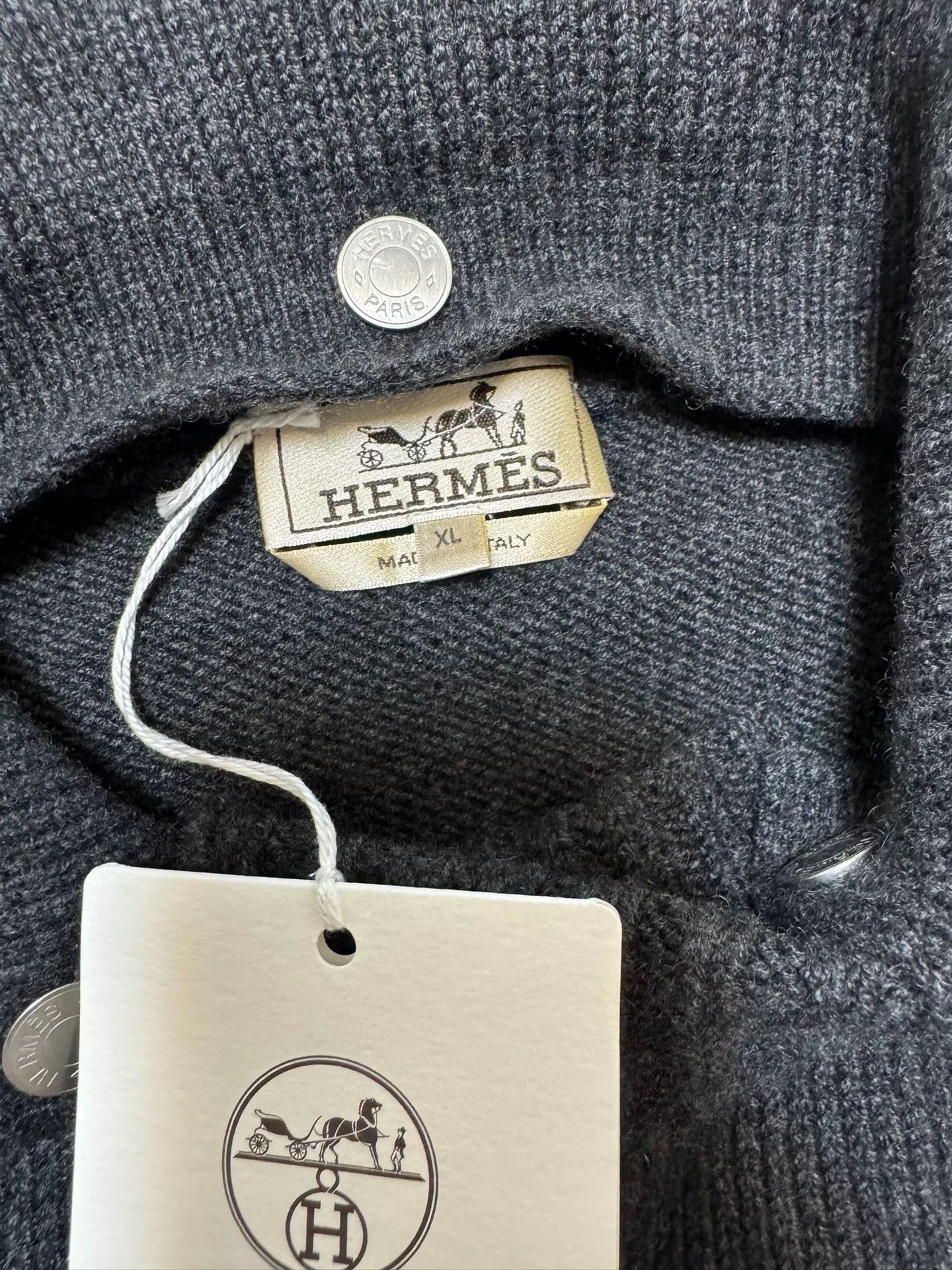 Hermes Hermes 100% Cashmere Coat Size US L / EU 52-54 / 3 - 6 Thumbnail