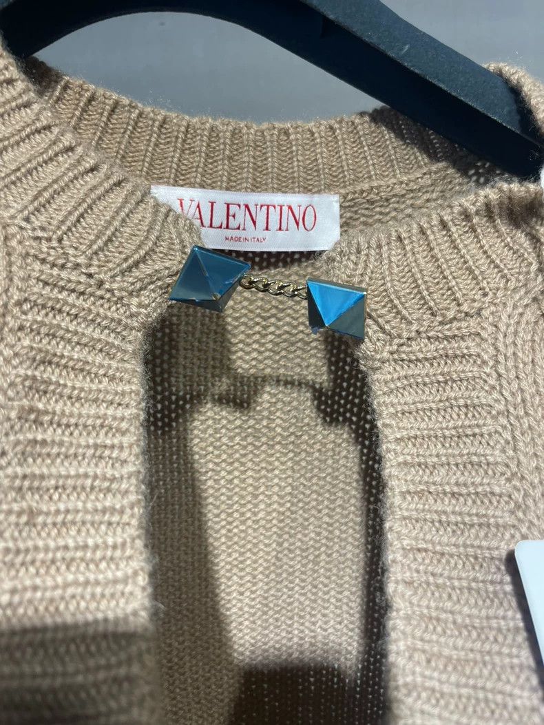 Valentino Valentino Women's Studded Long-Sleeve Sweater Size US S / EU 44-46 / 1 - 6 Thumbnail