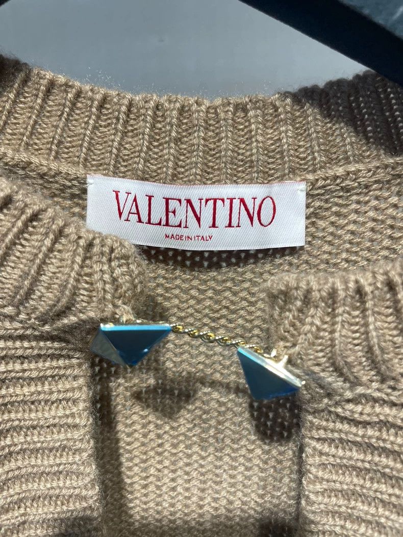 Valentino Valentino Women's Studded Long-Sleeve Sweater Size US S / EU 44-46 / 1 - 4 Thumbnail