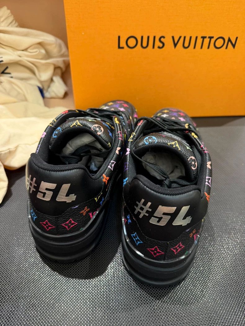 Louis Vuitton LV x Murakami Trainer Limited Sneakers Size US 9 / EU 42 - 3 Thumbnail