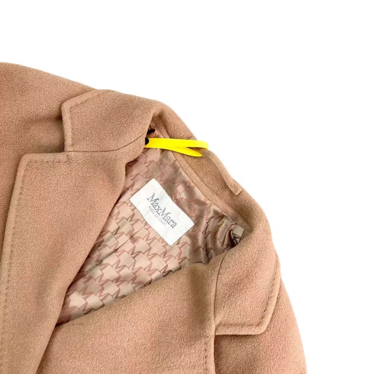 Max Mara Max Mara 101801 Wool Camel Coat Size US XS / EU 42 / 0 - 3 Thumbnail
