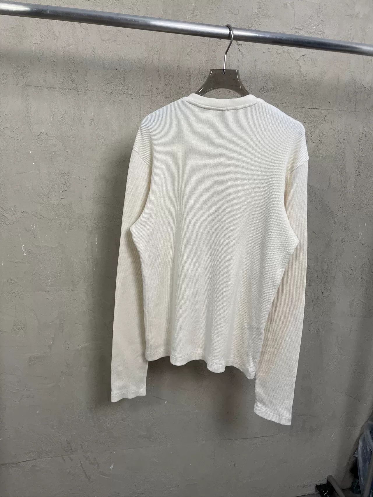 Chrome Hearts Chrome Hearts Waffle Henley Long Sleeve Tee Size US M / EU 48-50 / 2 - 4 Thumbnail