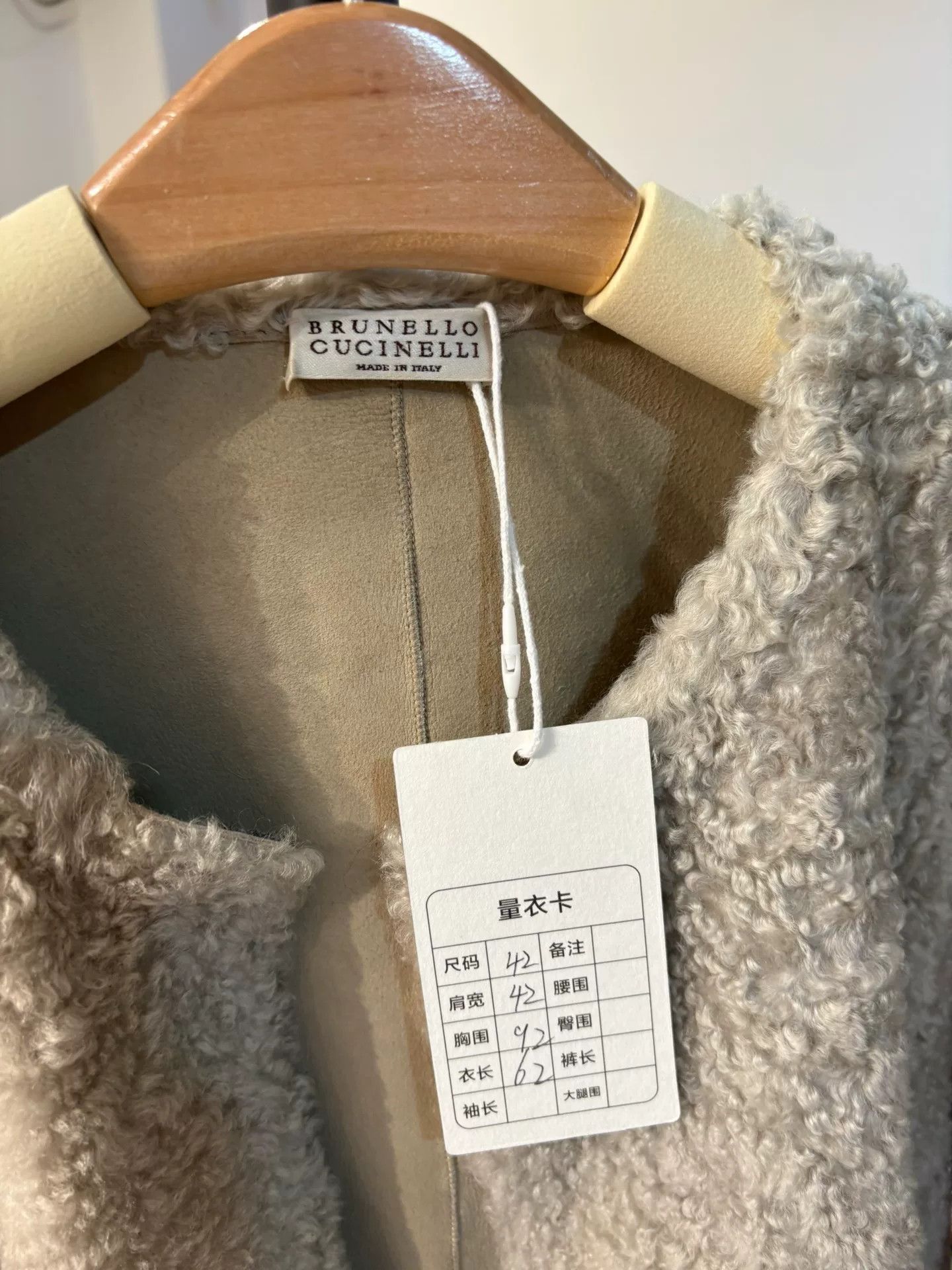 The Elder Statesman Grayish Green Sheepskin Coat Size US XL / EU 56 / 4 - 3 Thumbnail