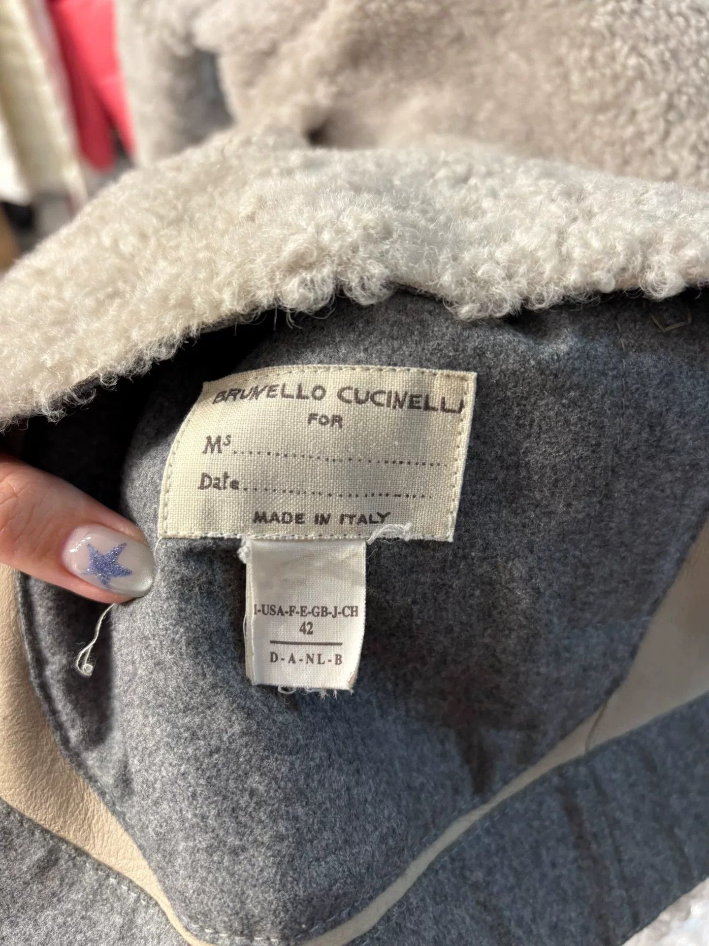 The Elder Statesman Grayish Green Sheepskin Coat Size US XL / EU 56 / 4 - 5 Thumbnail