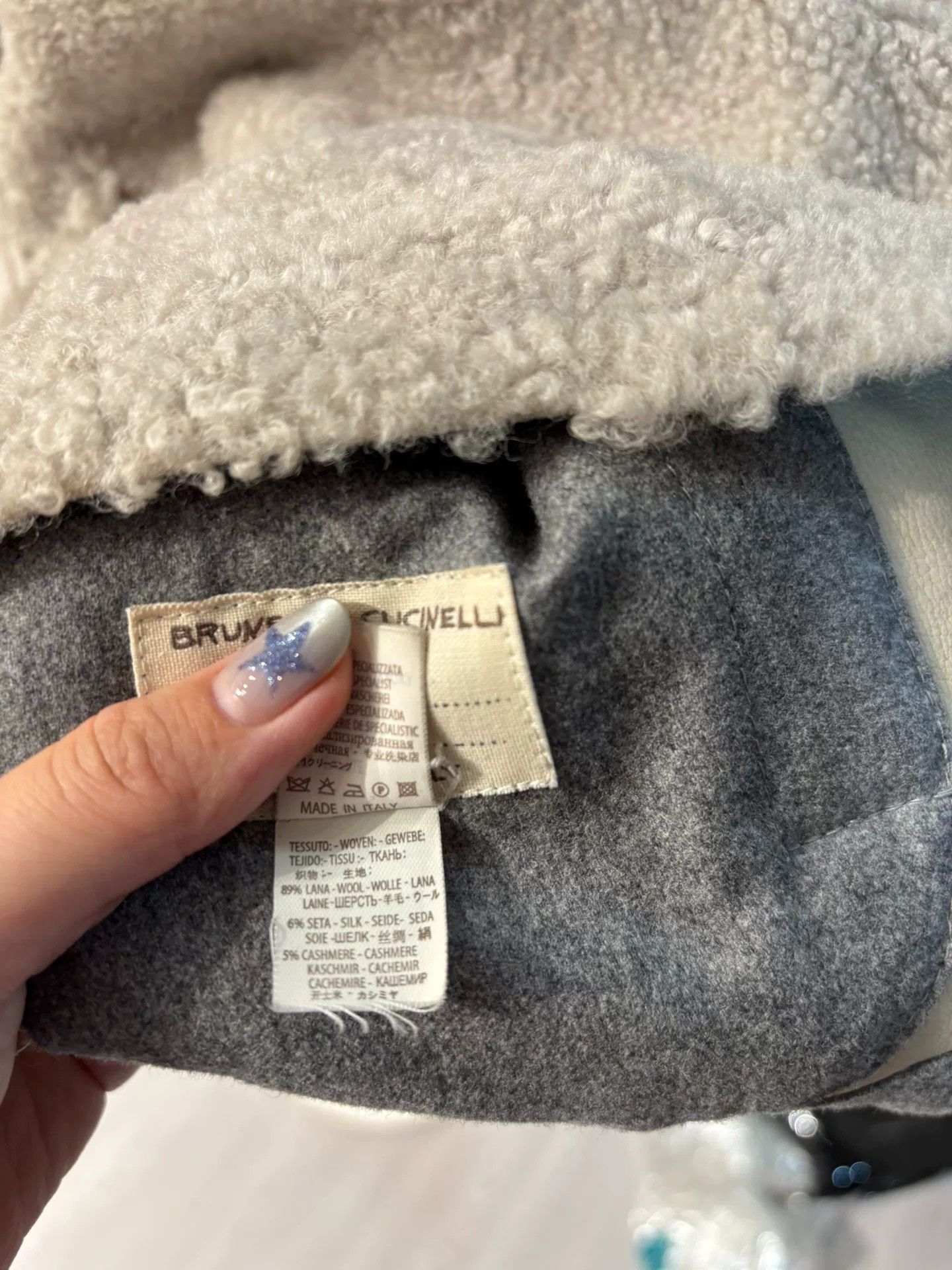 The Elder Statesman Grayish Green Sheepskin Coat Size US XL / EU 56 / 4 - 7 Thumbnail