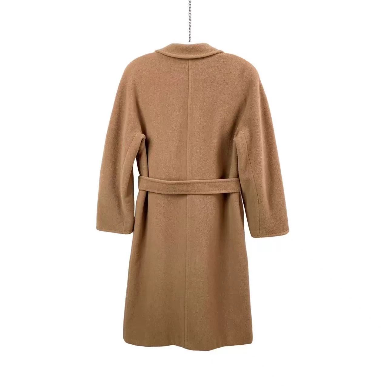 Vintage Max Mara 101801 Wool Camel Coat Size US XS / EU 42 / 0 - 2 Thumbnail