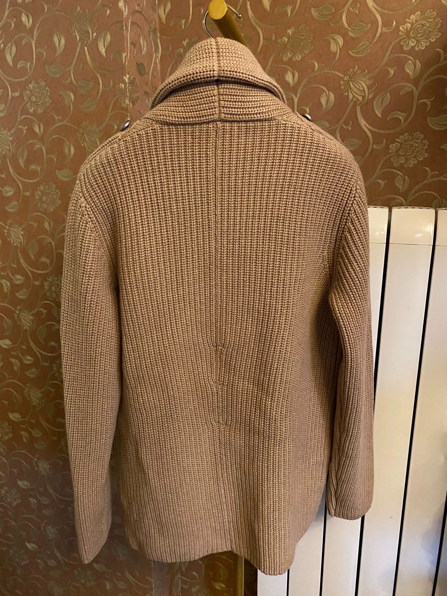 Brunello Cucinelli Brunello Cucinelli Knit Wool-Cashmere Coat Size US XL / EU 56 / 4 - 4 Thumbnail